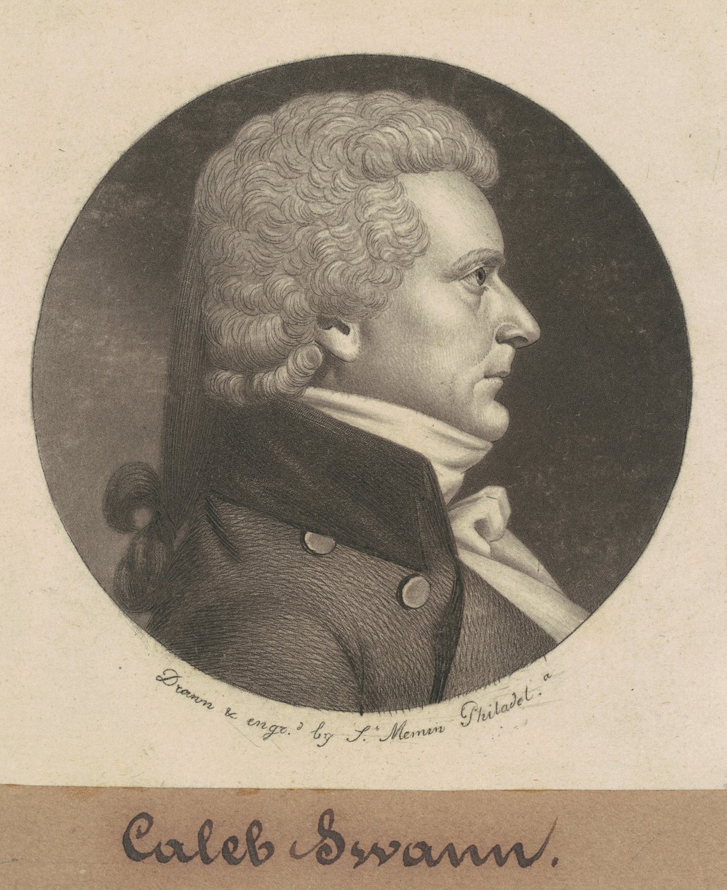 Caleb Swan tekijältä Charles B. J. Févret de Saint Mémin
