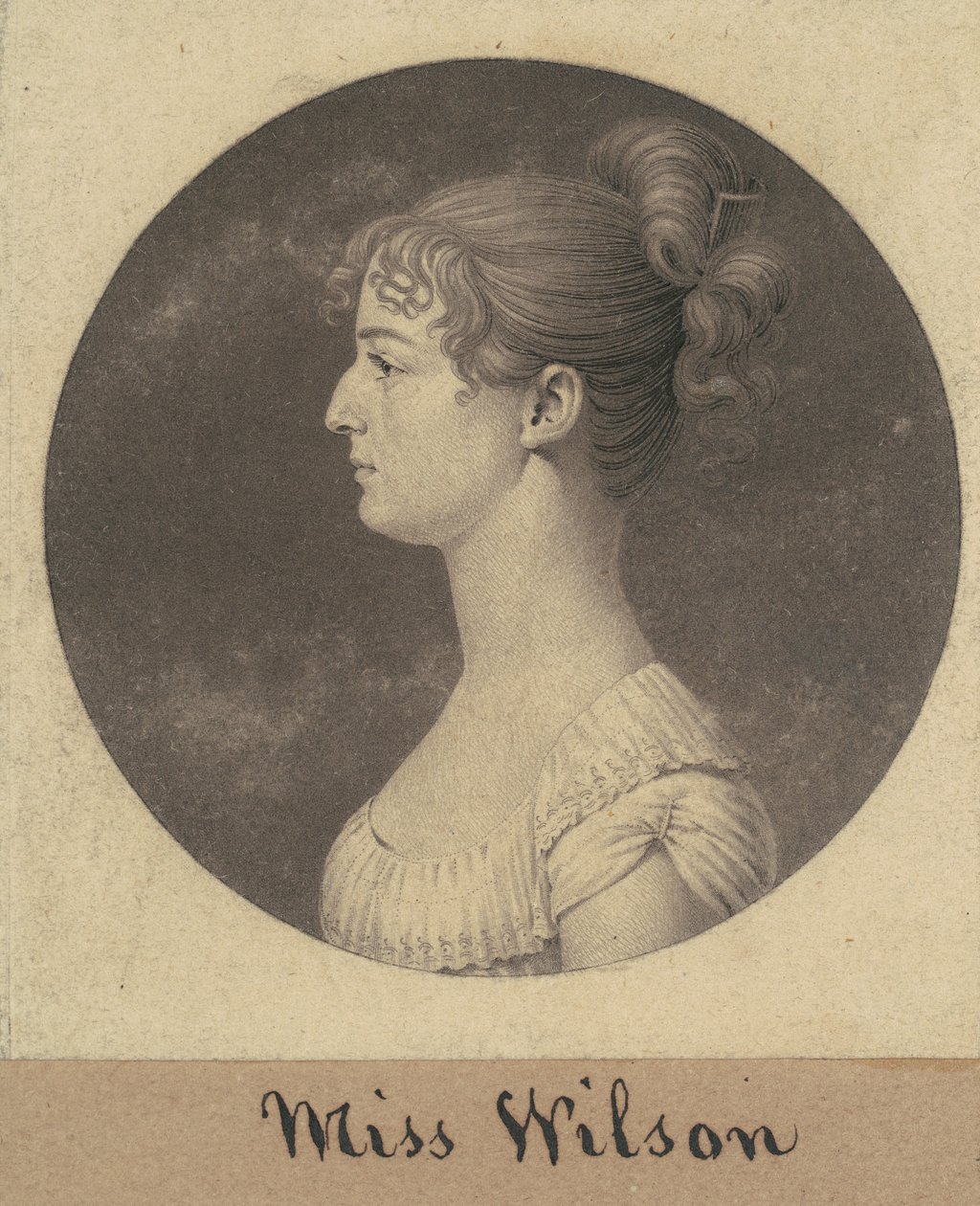 Caroline Lewis tekijältä Charles B. J. Févret de Saint Mémin