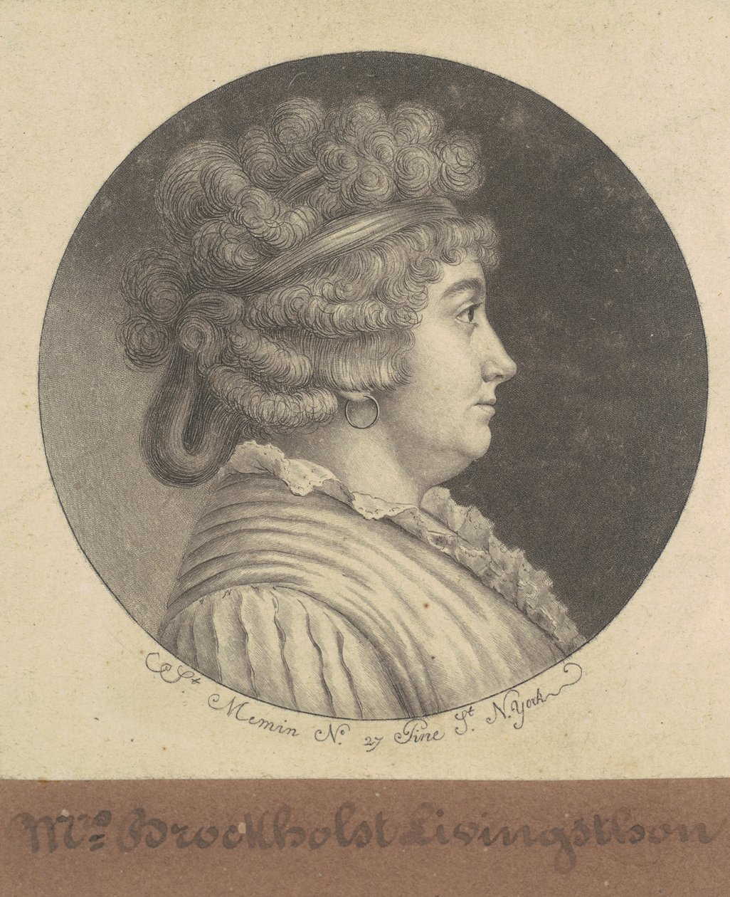 Catherine Kettle Bag Livingston tekijältä Charles B. J. Févret de Saint Mémin