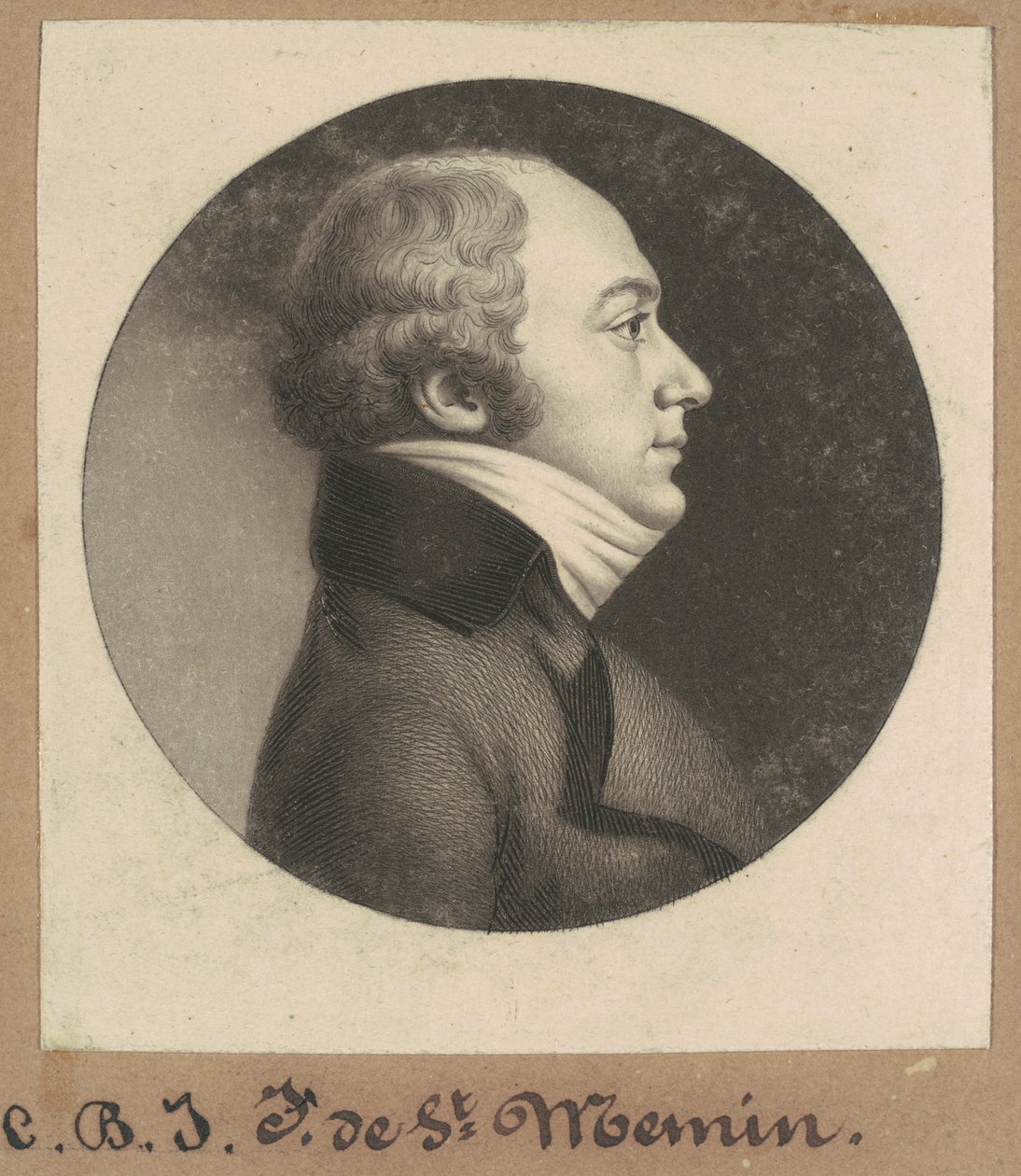 Charles Balthazar Julien Févret de Saint-Mémin tekijältä Charles B. J. Févret de Saint Mémin