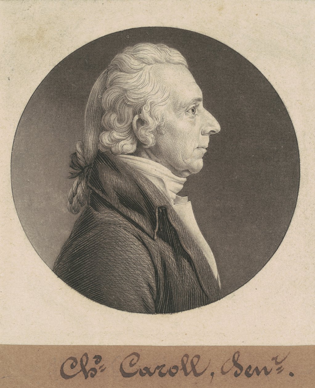 Charles Carroll tekijältä Charles B. J. Févret de Saint Mémin