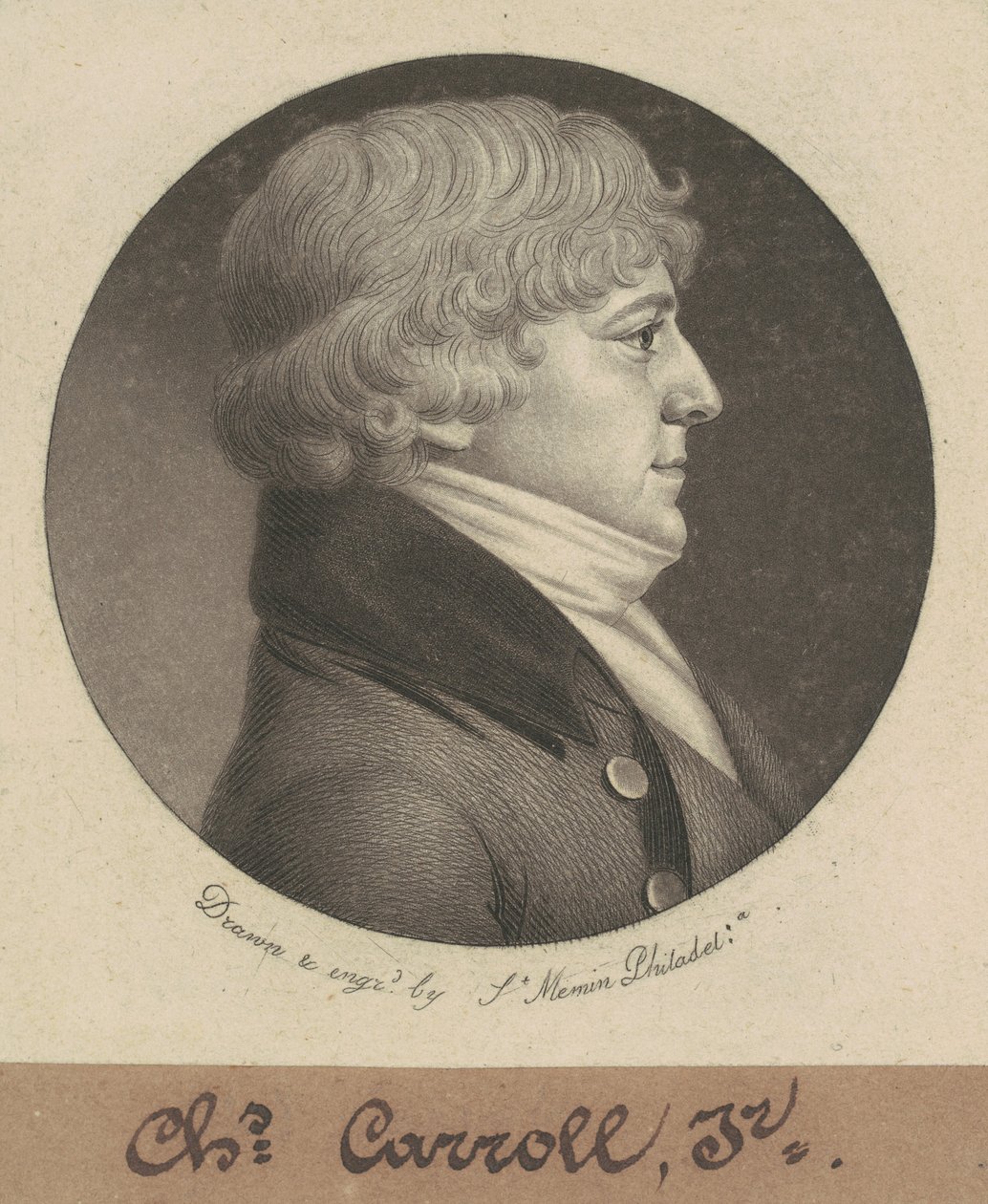 Charles Carroll, Jr. tekijältä Charles B. J. Févret de Saint Mémin