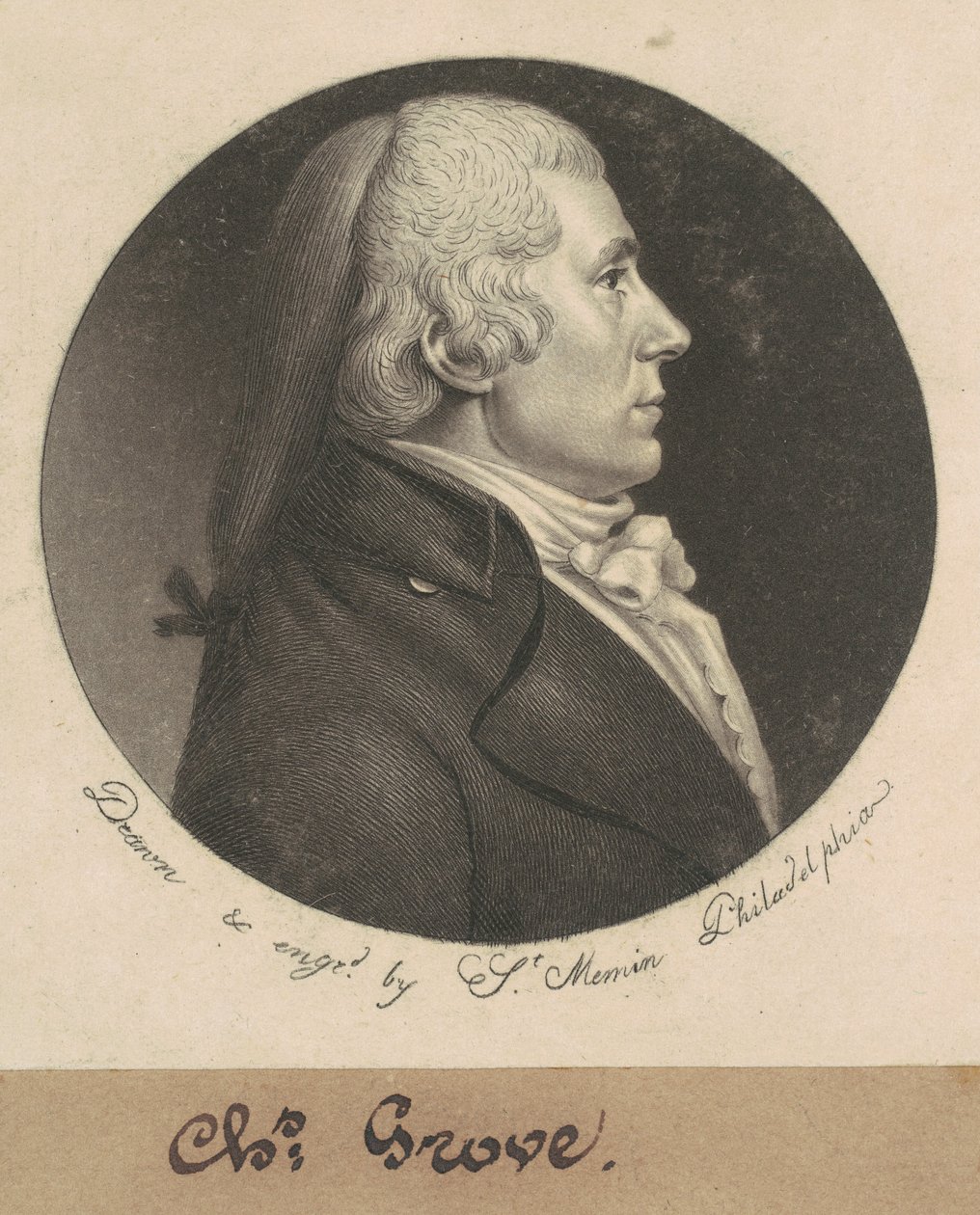 Charles Grove tekijältä Charles B. J. Févret de Saint Mémin