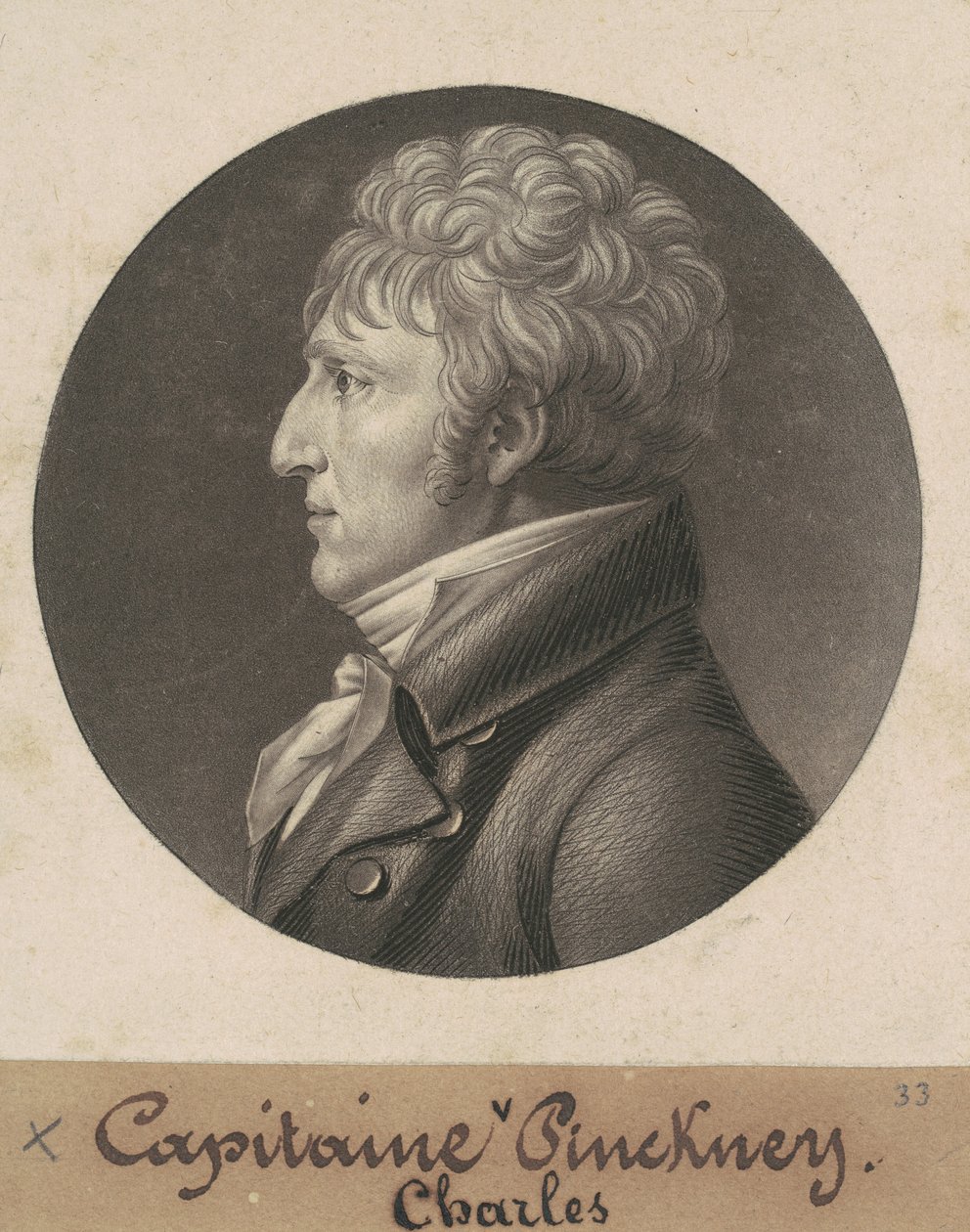 Charles Pinckney tekijältä Charles B. J. Févret de Saint Mémin