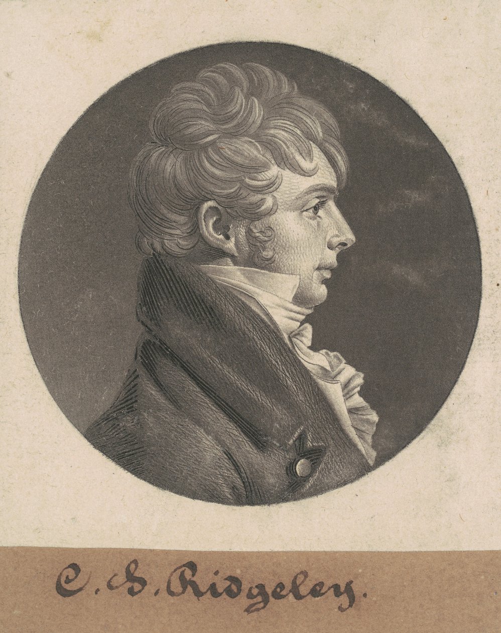 Charles Steret Ridgely tekijältä Charles B. J. Févret de Saint Mémin