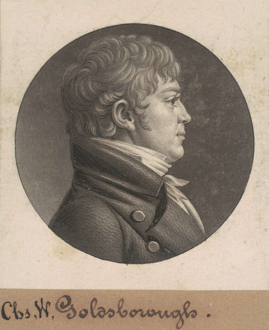 Charles W. Goldsborough tekijältä Charles B. J. Févret de Saint Mémin