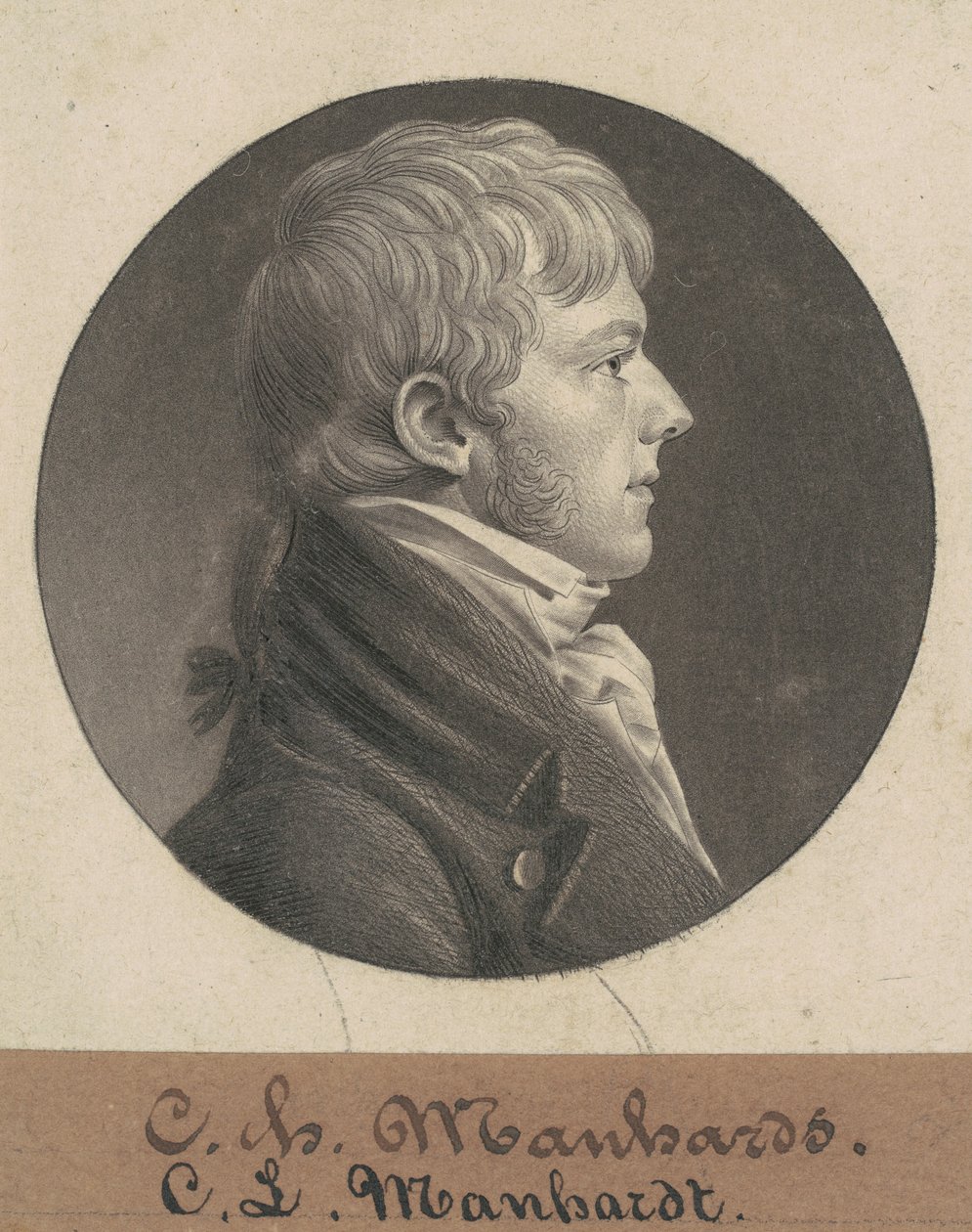Christian Luis Mannhardt tekijältä Charles B. J. Févret de Saint Mémin