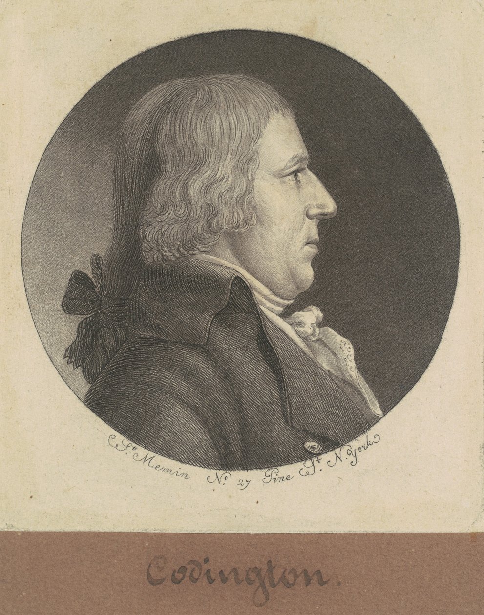 Coddington tekijältä Charles B. J. Févret de Saint Mémin