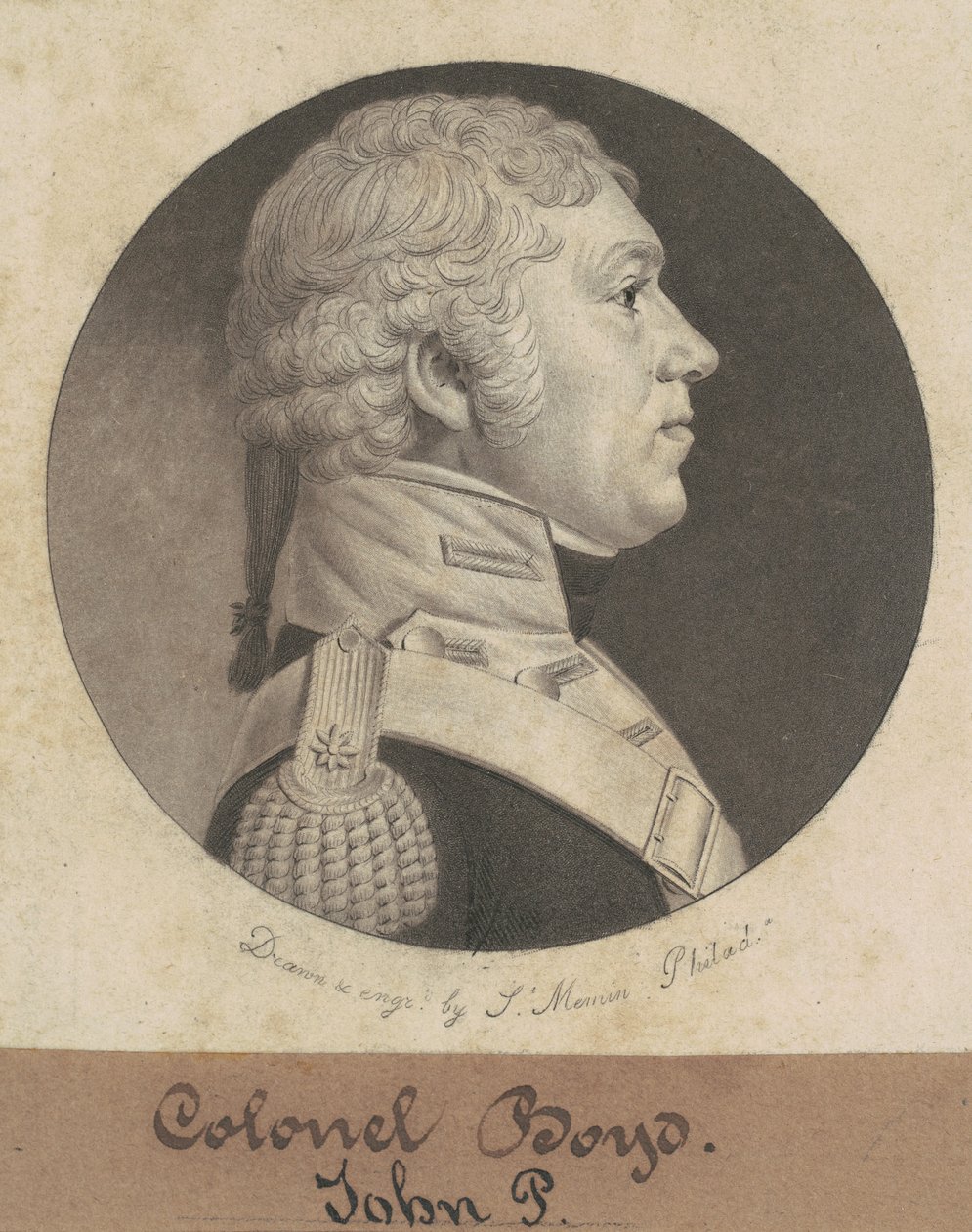 Eversti Boyd tekijältä Charles B. J. Févret de Saint Mémin