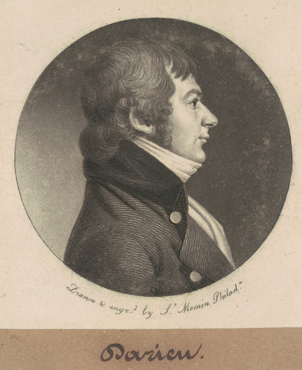 Darius tekijältä Charles B. J. Févret de Saint Mémin