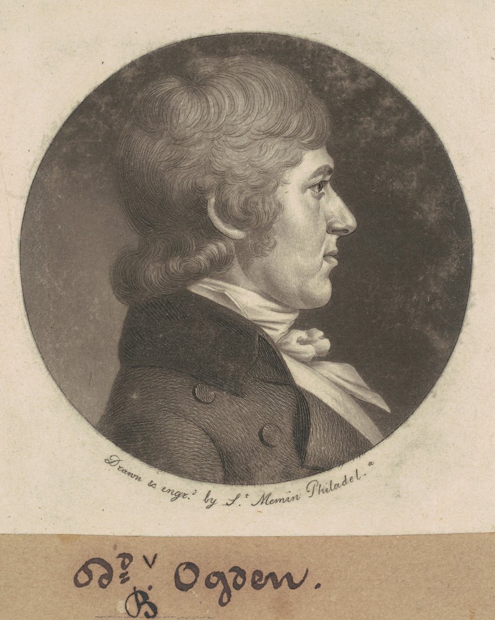 David Bayard Ogden tekijältä Charles B. J. Févret de Saint Mémin