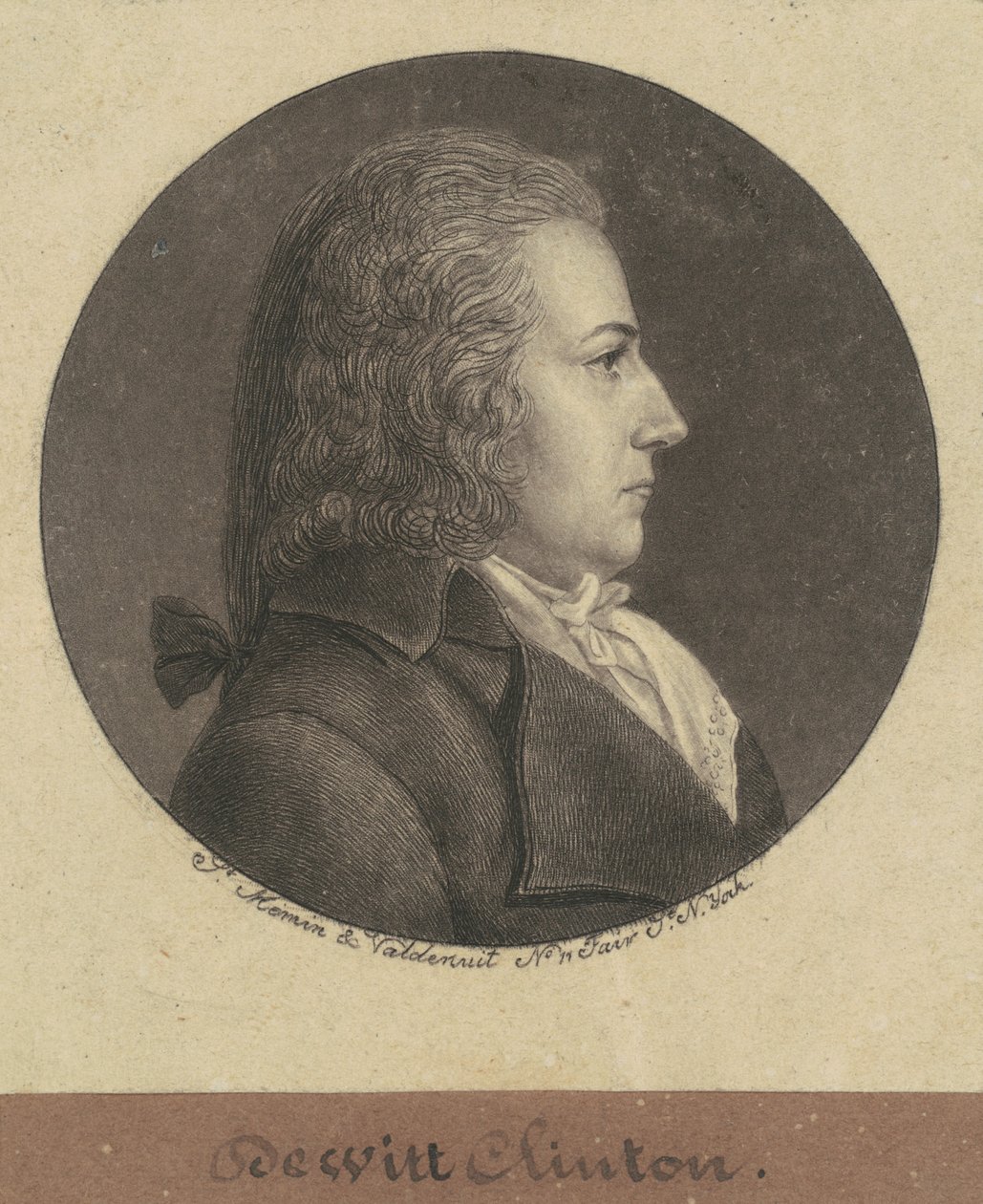 DeWitt Clinton tekijältä Charles B. J. Févret de Saint Mémin