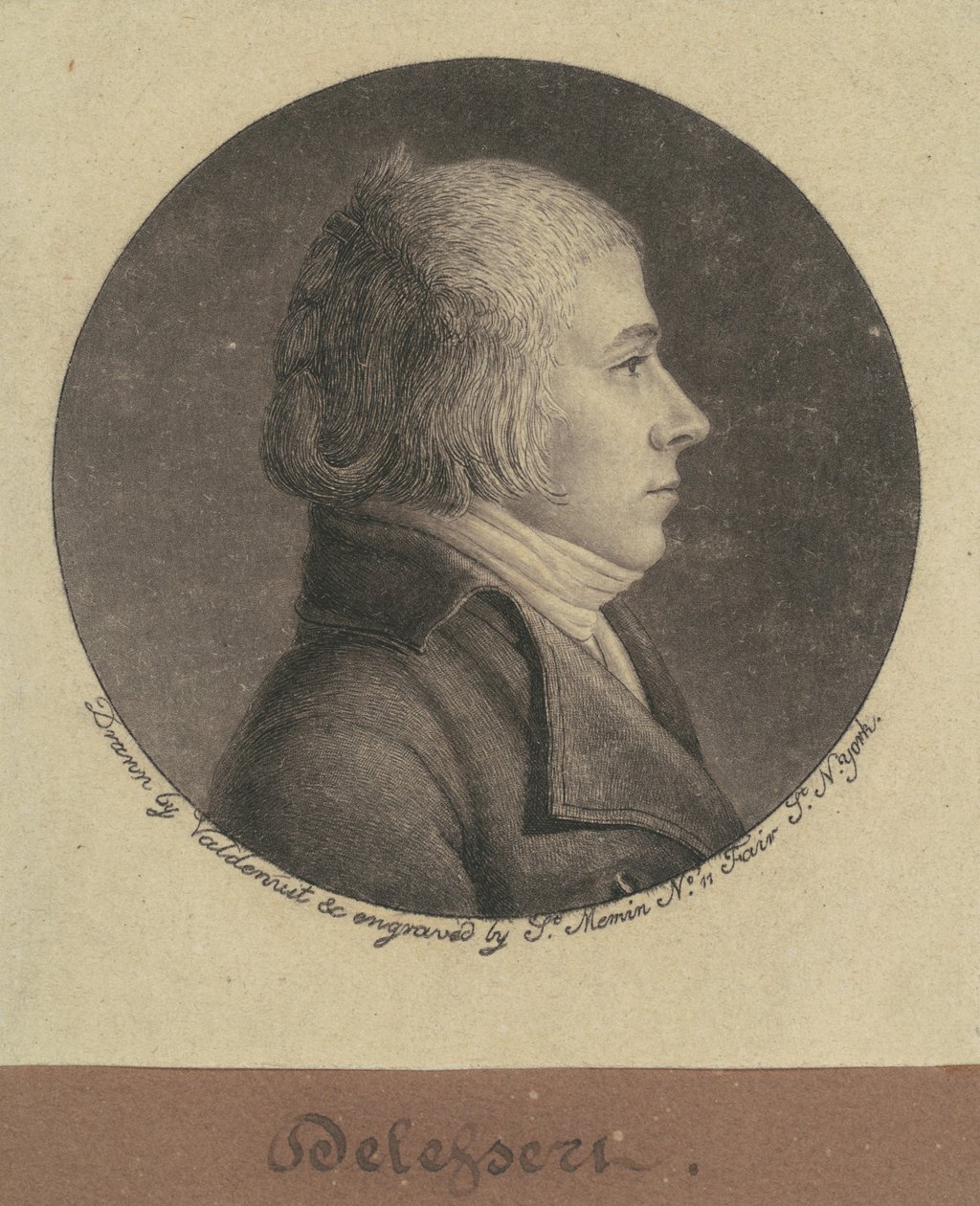 Delessert tekijältä Charles B. J. Févret de Saint Mémin