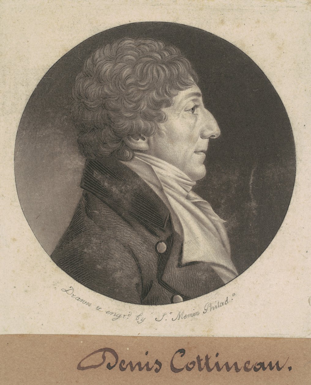 Dennis Nicholas Cottineau tekijältä Charles B. J. Févret de Saint Mémin