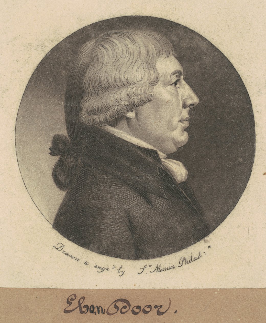 Ebenezer Dorr tekijältä Charles B. J. Févret de Saint Mémin