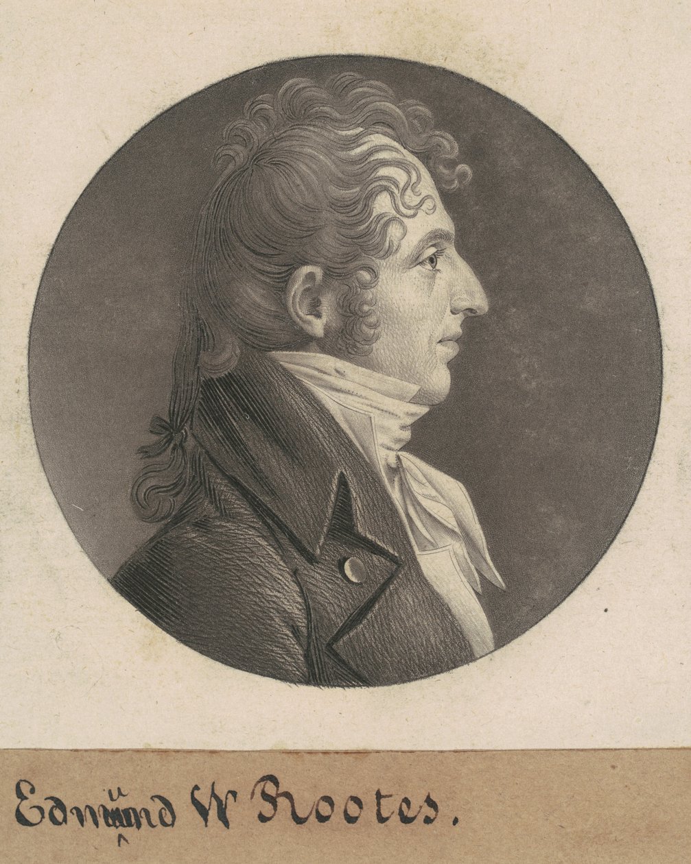 Edmund Wilcox Rootes tekijältä Charles B. J. Févret de Saint Mémin