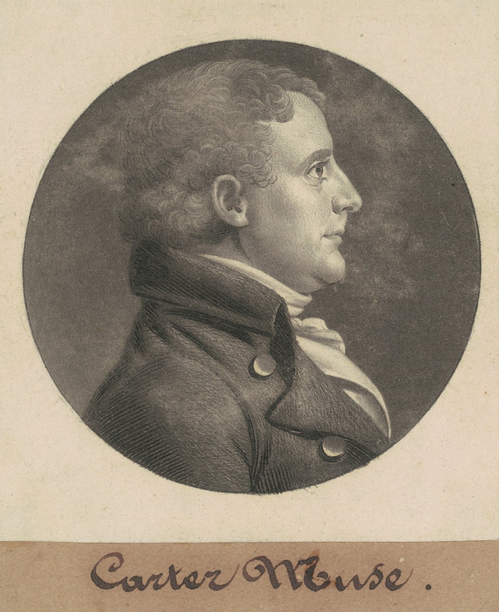 Edward Carter tekijältä Charles B. J. Févret de Saint Mémin