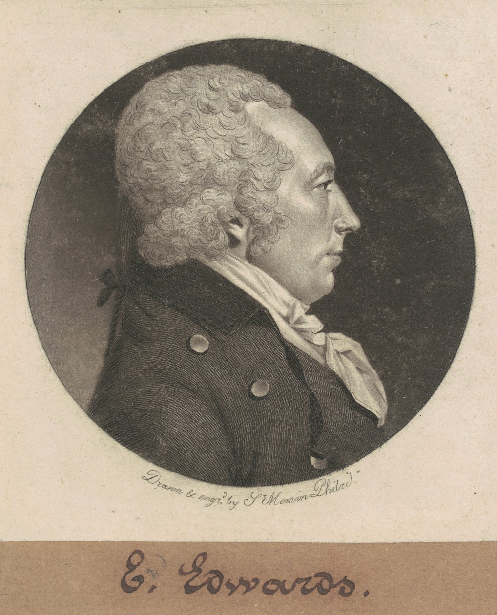 Edward Edwards tekijältä Charles B. J. Févret de Saint Mémin