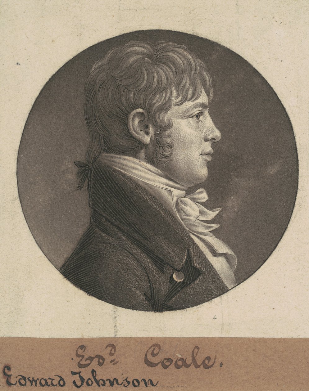 Edward Johnson Coale tekijältä Charles B. J. Févret de Saint Mémin