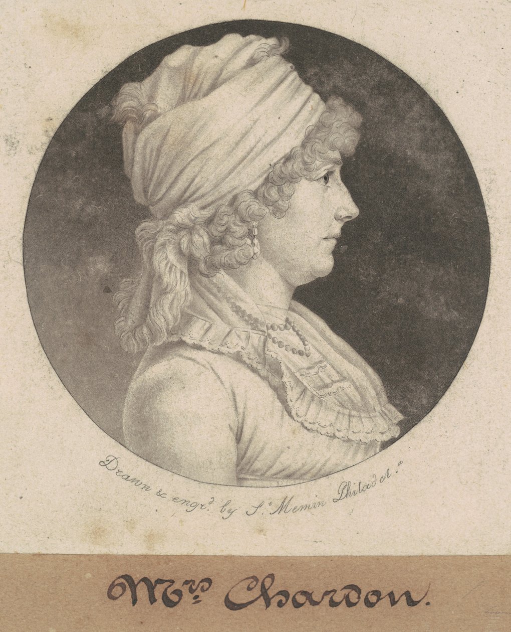 Eleanor Rawle Chardon tekijältä Charles B. J. Févret de Saint Mémin
