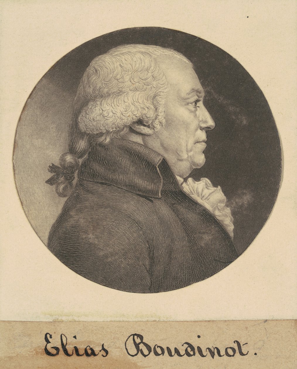 Elias Boudinot tekijältä Charles B. J. Févret de Saint Mémin
