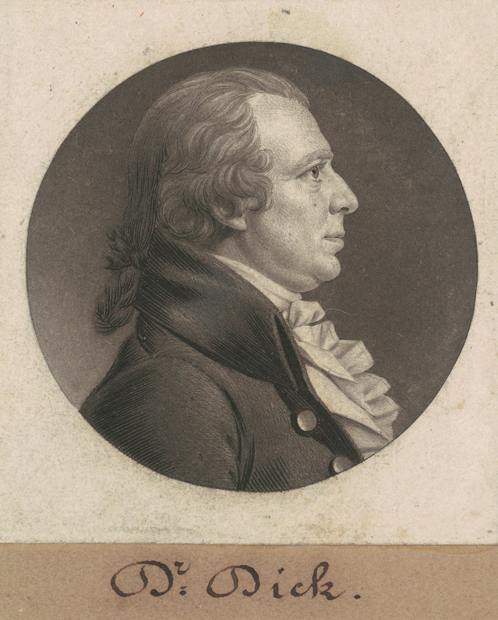 Elisha Cullen Dick tekijältä Charles B. J. Févret de Saint Mémin