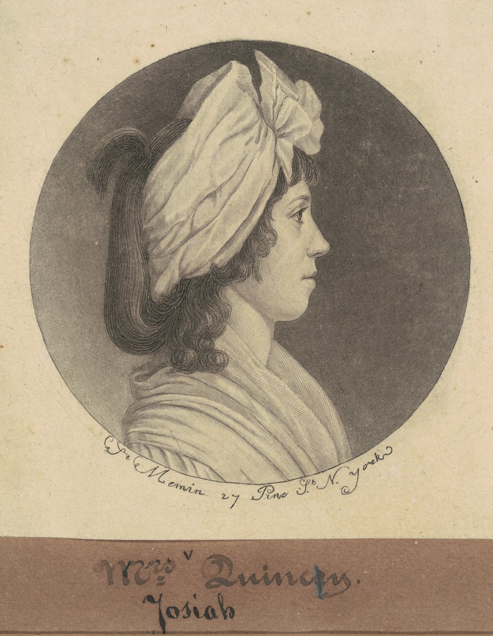 Eliza Susan Morton Quincy tekijältä Charles B. J. Févret de Saint Mémin