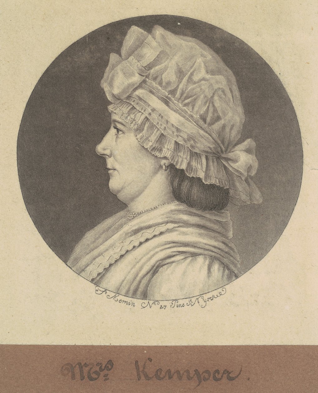 Elizabeth Marius Kemper tekijältä Charles B. J. Févret de Saint Mémin