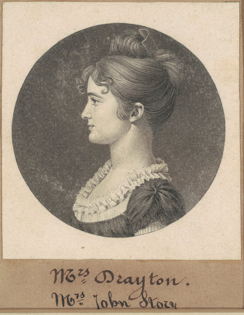 Elizabeth Porcher Gaillard Stoney tekijältä Charles B. J. Févret de Saint Mémin