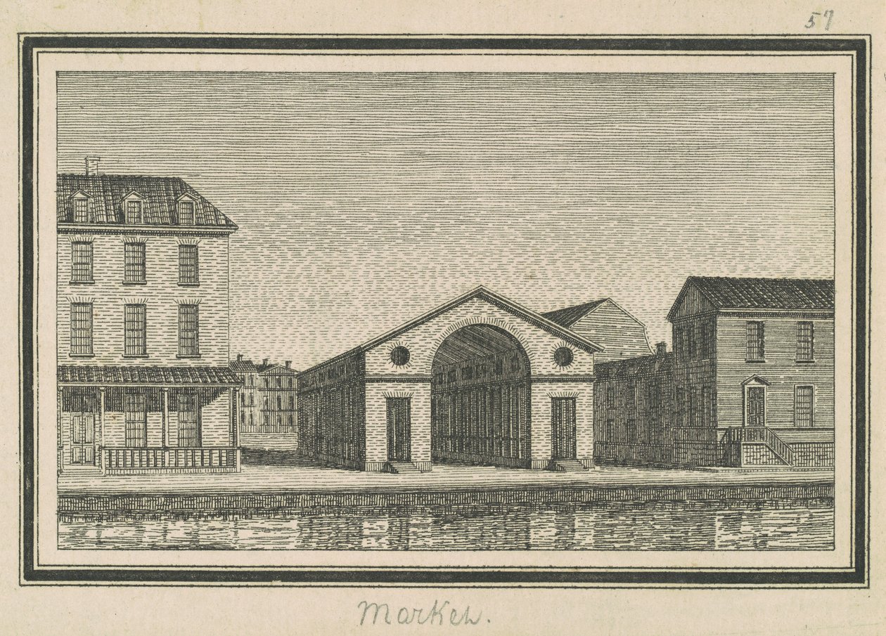 Esperanza, Market tekijältä Charles B. J. Févret de Saint Mémin