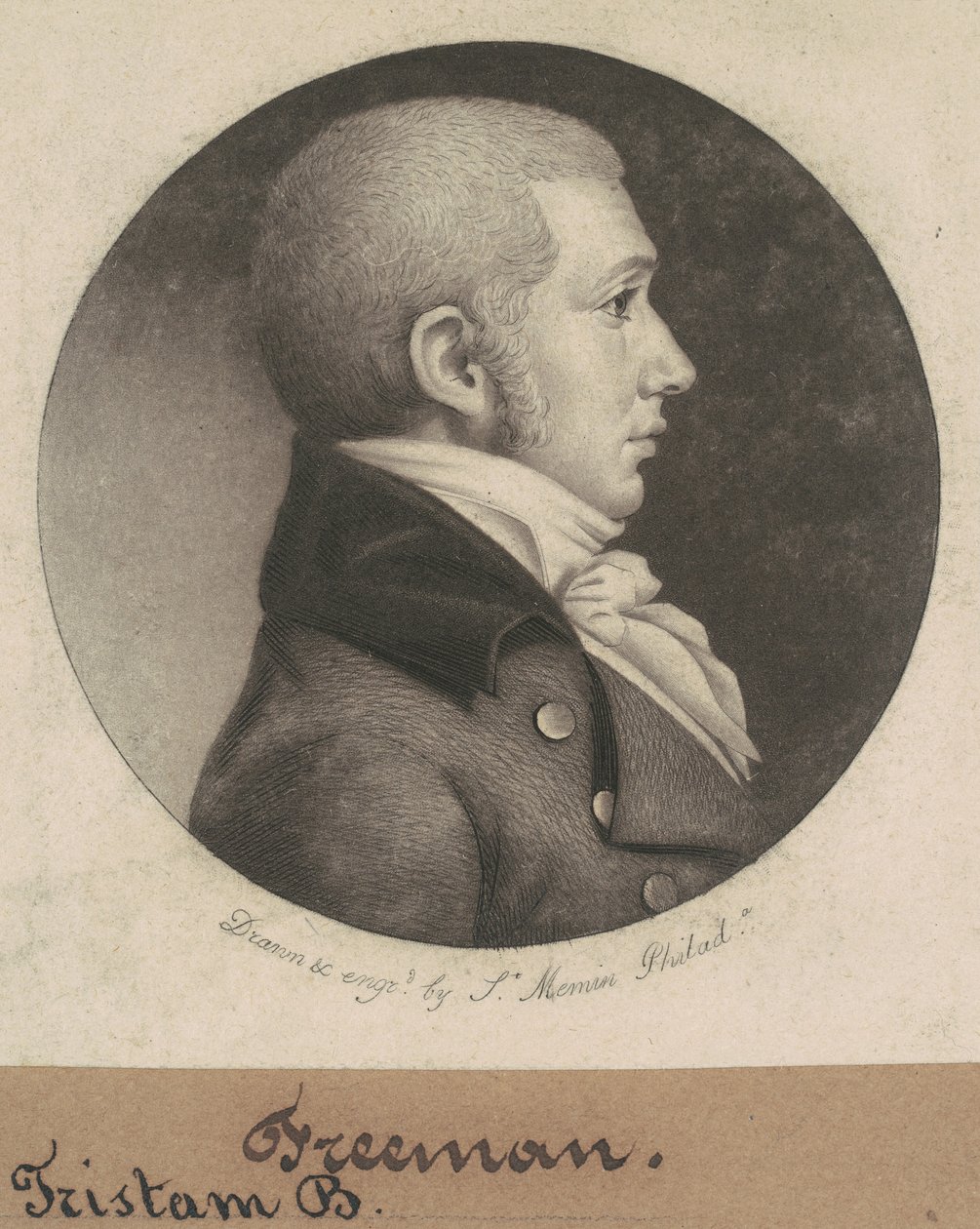 Freeman tekijältä Charles B. J. Févret de Saint Mémin