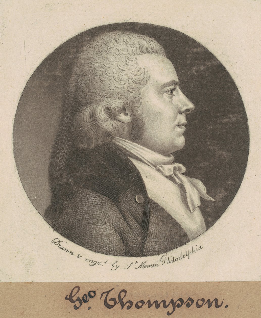 George Thompson tekijältä Charles B. J. Févret de Saint Mémin