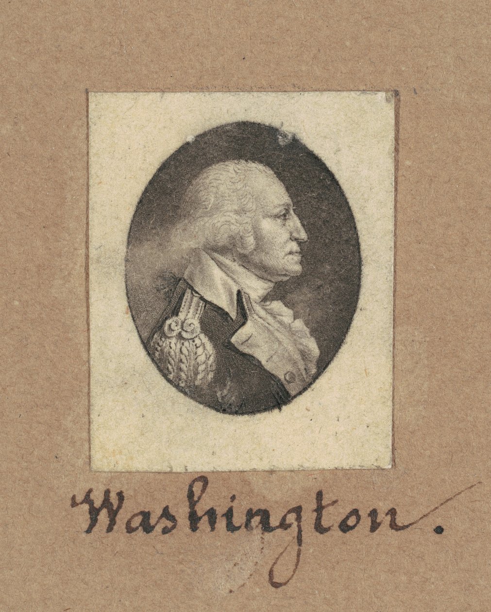 George Washington tekijältä Charles B. J. Févret de Saint Mémin