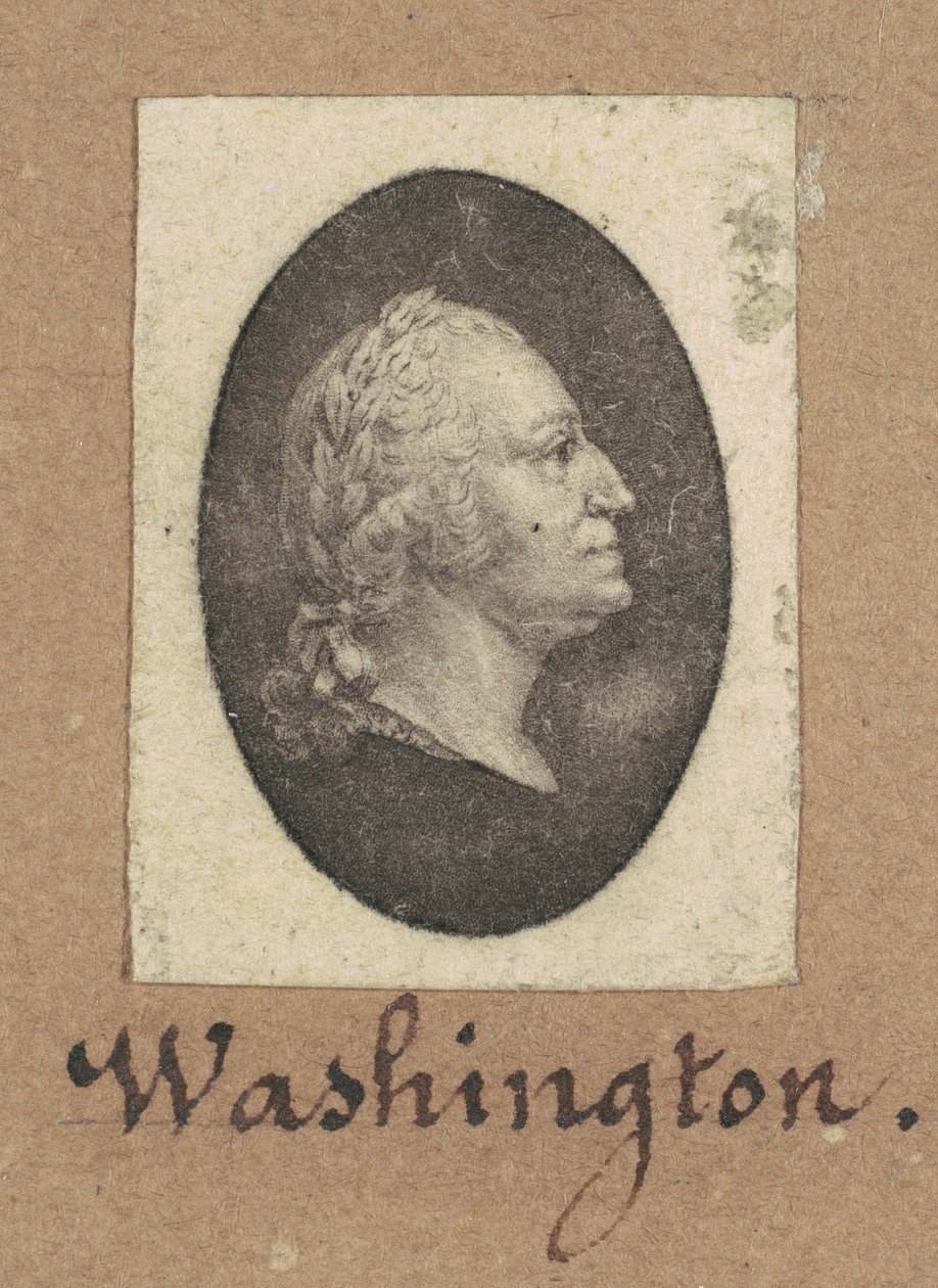 George Washington tekijältä Charles B. J. Févret de Saint Mémin