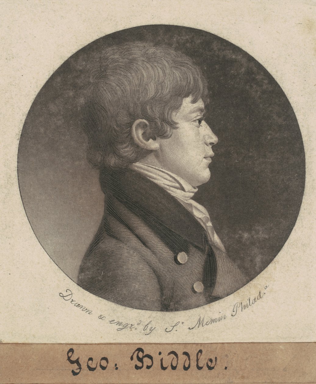 George Washington Biddle tekijältä Charles B. J. Févret de Saint Mémin