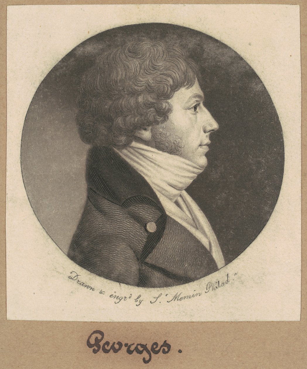 Georges tekijältä Charles B. J. Févret de Saint Mémin