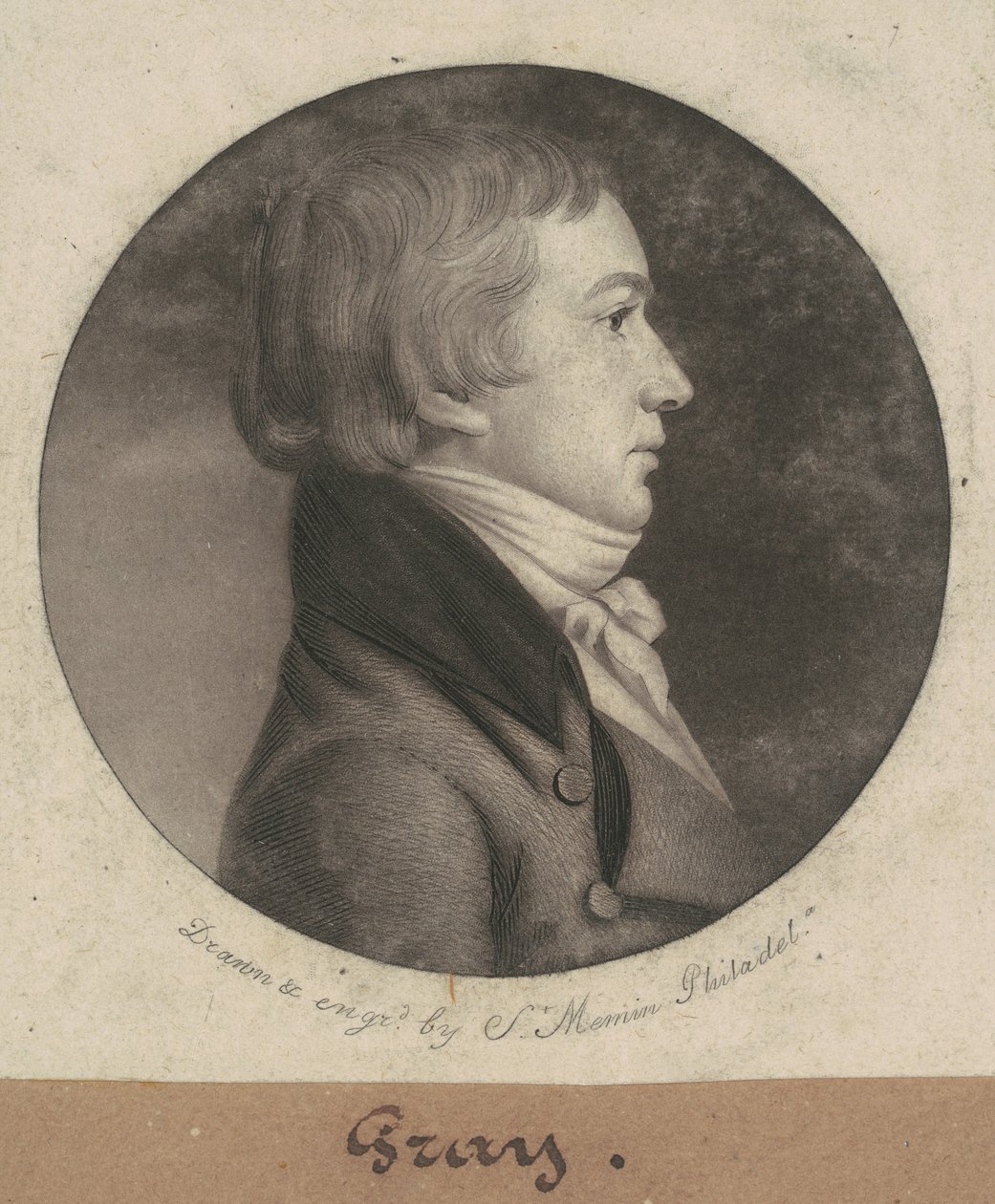 harmaa tekijältä Charles B. J. Févret de Saint Mémin