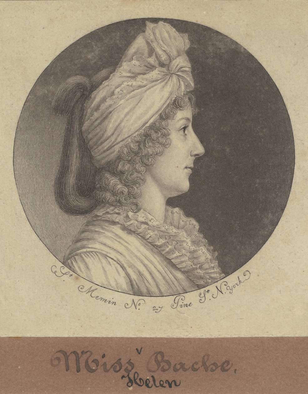 Helena Bache tekijältä Charles B. J. Févret de Saint Mémin
