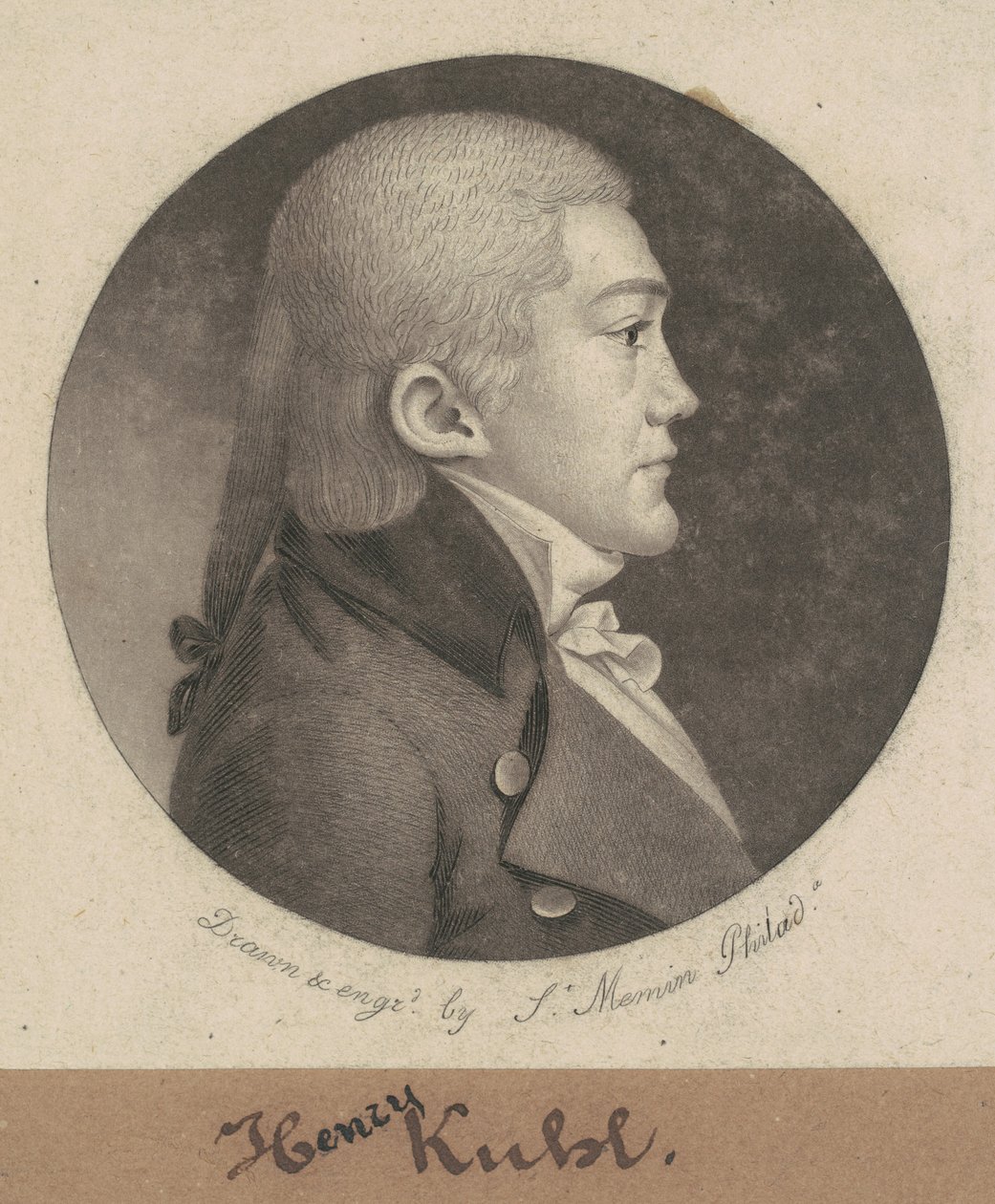 Henry Kuhl tekijältä Charles B. J. Févret de Saint Mémin