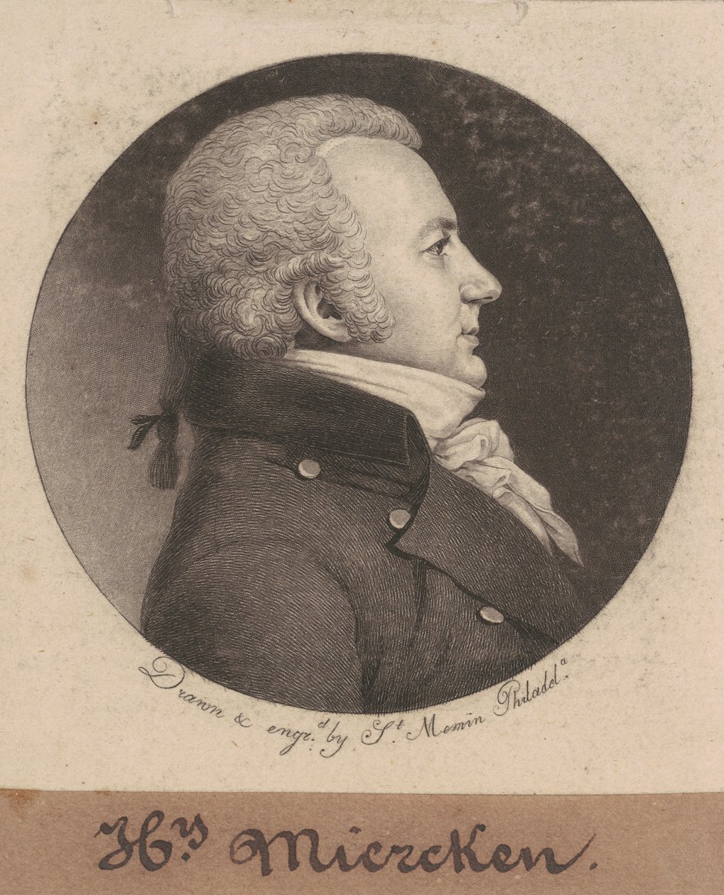 Henry Miercken tekijältä Charles B. J. Févret de Saint Mémin