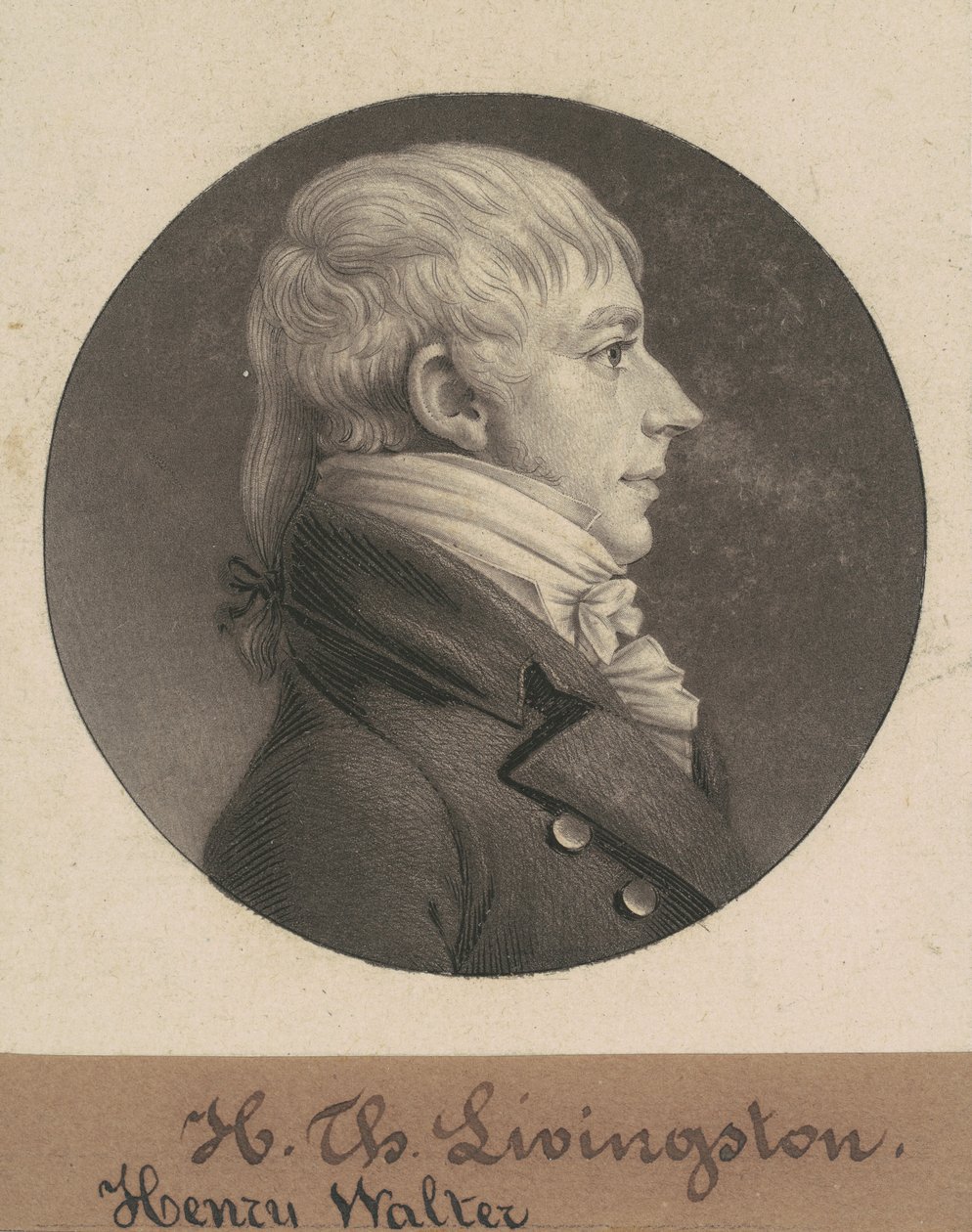 Henry Walter Livingston tekijältä Charles B. J. Févret de Saint Mémin
