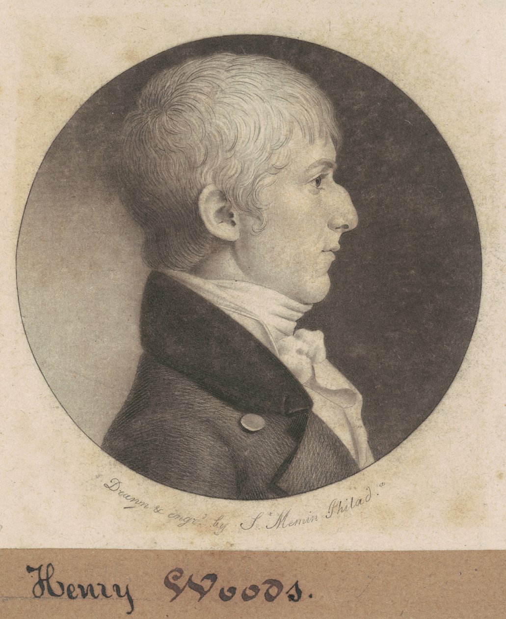 Henry Woods tekijältä Charles B. J. Févret de Saint Mémin