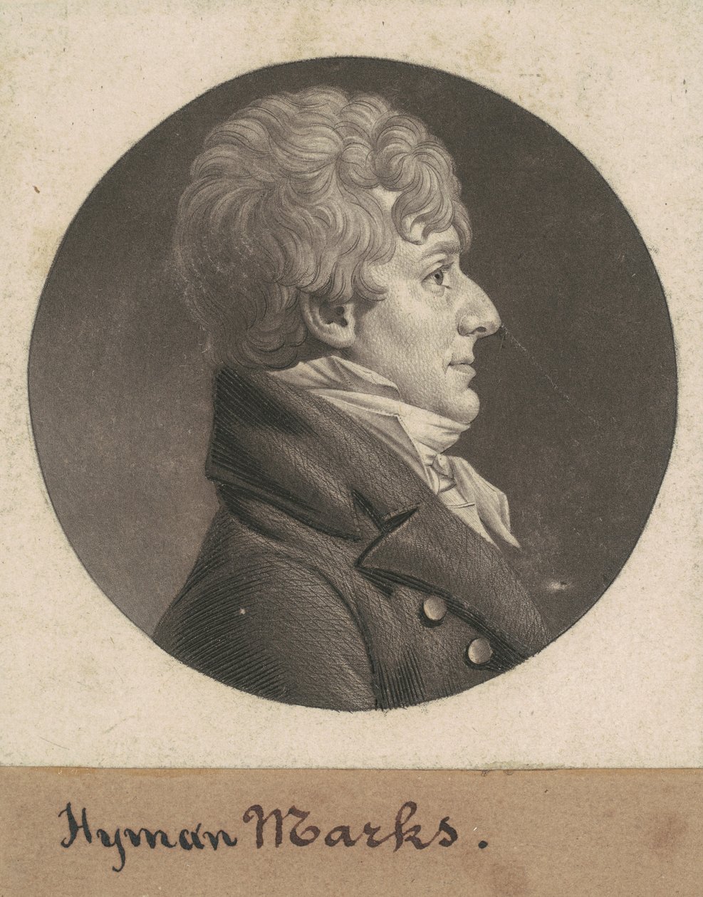 Hyman Marks tekijältä Charles B. J. Févret de Saint Mémin