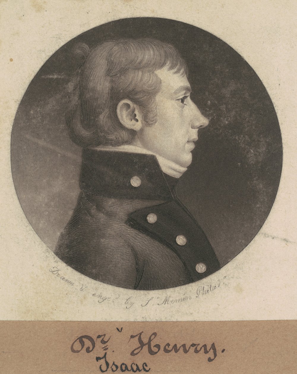 Isaac Henry tekijältä Charles B. J. Févret de Saint Mémin