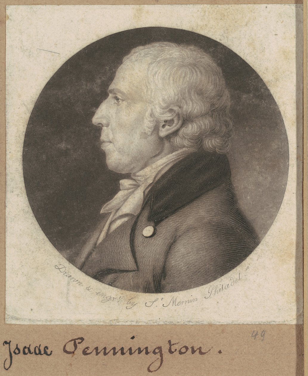 Isaac Penington tekijältä Charles B. J. Févret de Saint Mémin