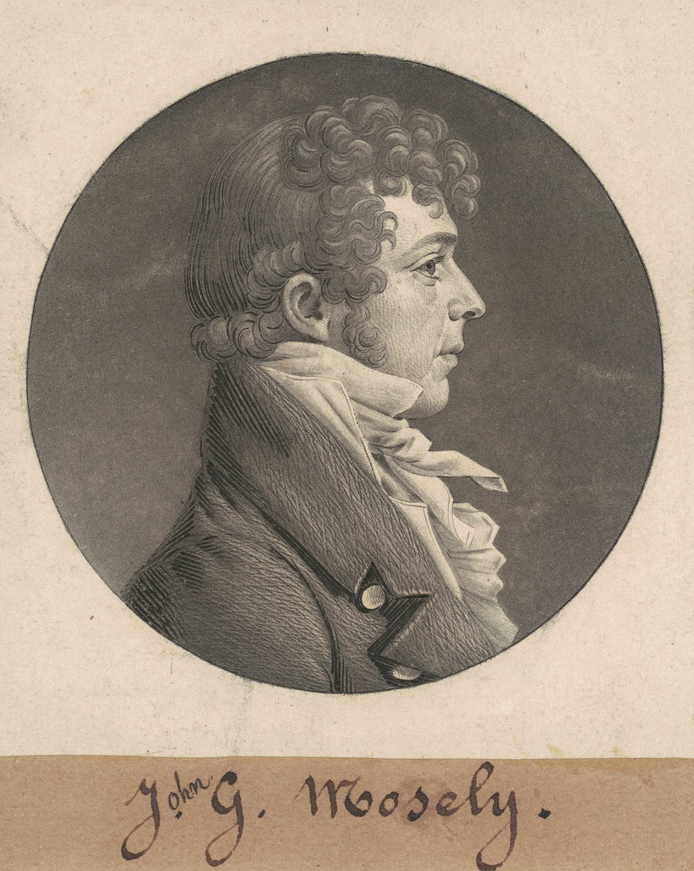 J. G. Mosely tekijältä Charles B. J. Févret de Saint Mémin