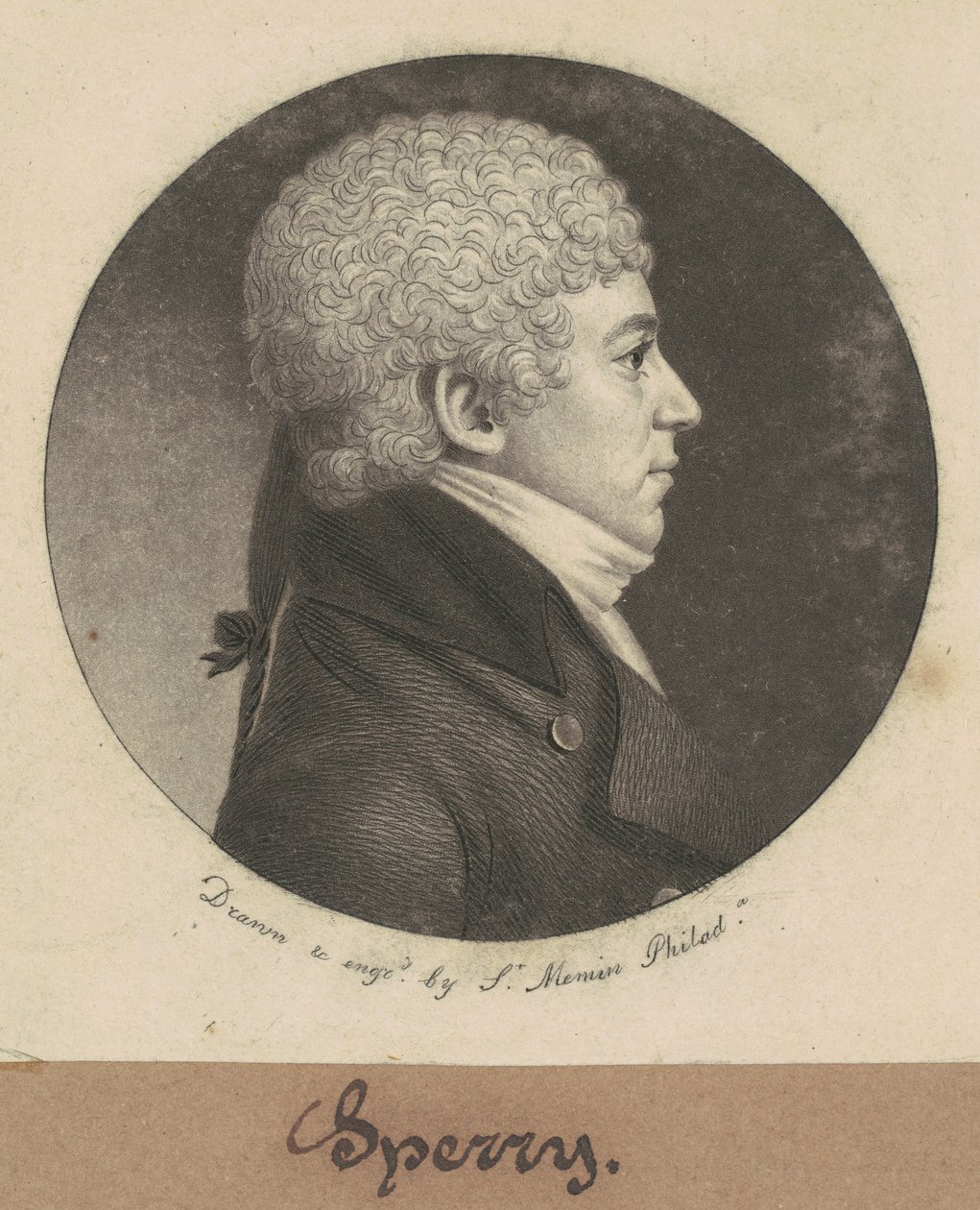 Jacob Sperry tekijältä Charles B. J. Févret de Saint Mémin