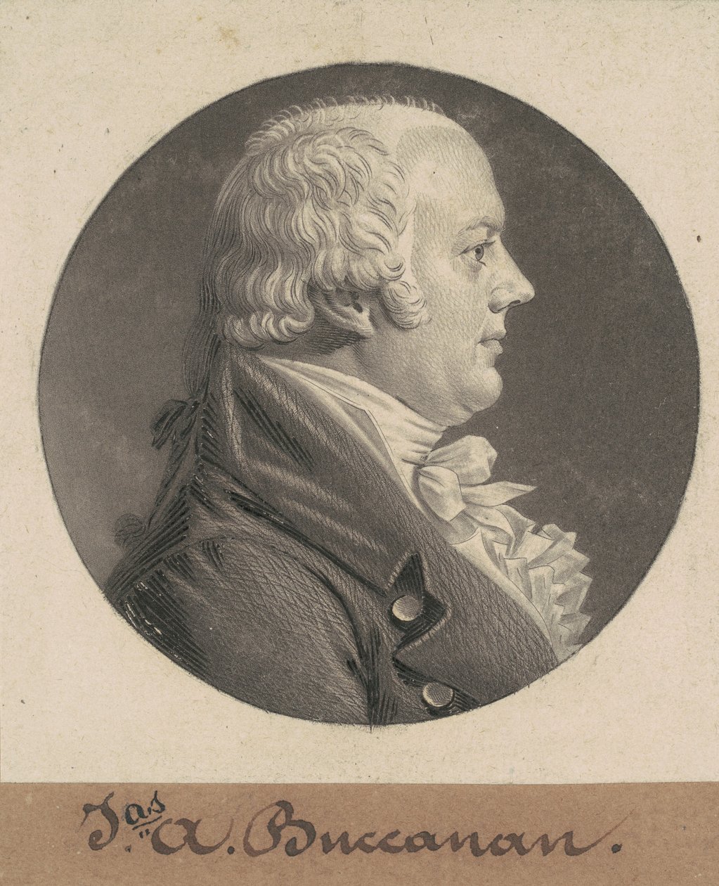 James A. Buchanan tekijältä Charles B. J. Févret de Saint Mémin