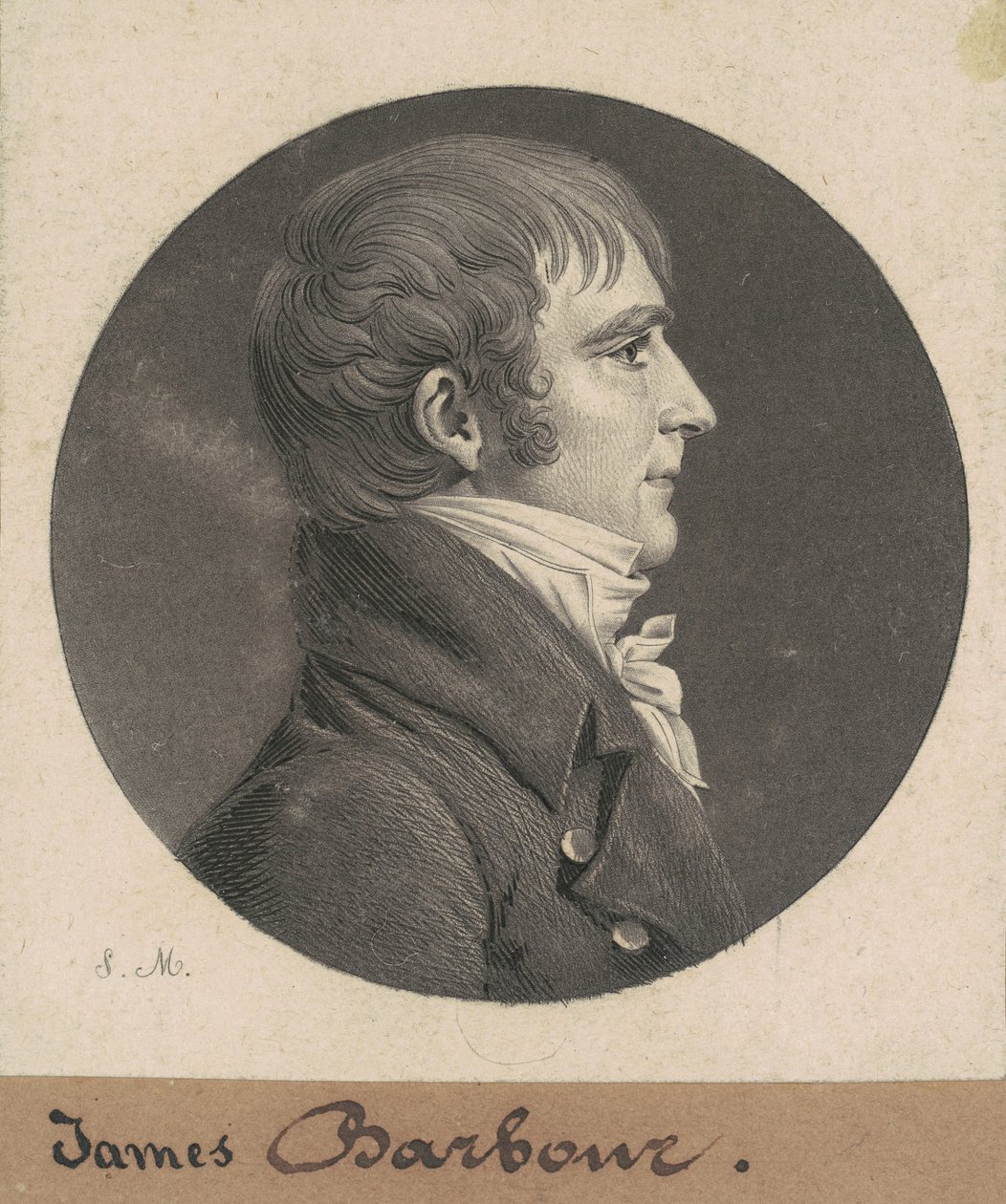 James Barbour tekijältä Charles B. J. Févret de Saint Mémin