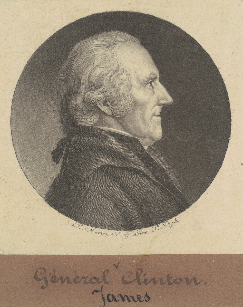 James Clinton tekijältä Charles B. J. Févret de Saint Mémin